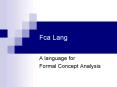 Fca Lang