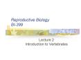 Reproductive Biology BI399