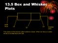 13'5 Box and Whisker Plots
