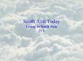South Asia Today Living in South Asia 25'1
