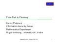 From Fish to Phishing