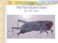 The Very Quiet Cricket By: Eric Carle