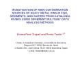 INVESTIGATION OF MAIN CONTAMINATION SOURCES OF HEAVY METAL IONS IN FISH, SEDIMENTS, AND WATERS FROM CATALONIA RIVERS USING DIFFERENT MULTIWAY DATA ANALYSIS METHODS