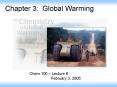 Chapter 3: Global Warming