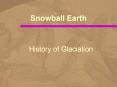 Snowball Earth