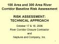 100 Area and 300 Area River Corridor Baseline Risk Assessment RISK ASSESSMENT: TECHNICAL APPROACH