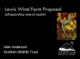 Lewis Wind Farm Proposal safeguarding natural capital