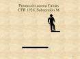 Proteccin contra Cadas CFR 1926, Subseccin M