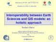 Interoperability between Earth Sciences and GIS models: an holistic approach