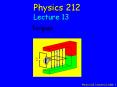 Physics 212 Lecture 13, Slide 1
