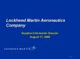 Lockheed Martin Aeronautics Company