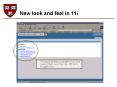 New look and feel in 11i