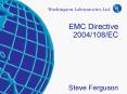 EMC Directive 2004108EC Steve Ferguson