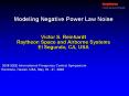 Modeling Negative Power Law Noise