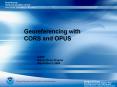 Georeferencing with CORS and OPUS