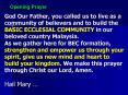 God Our Father, you called us to live as a community of believers and to build the BASIC ECCLESIAL C