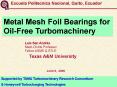 GAS FOIL BEARINGS FOR OILFREE ROTATING MACHINERY