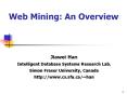 Web Mining: An Overview