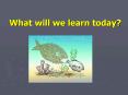 What will we learn today