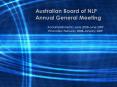 Australian Board of NLP Annual General Meeting