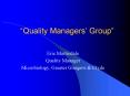 Quality Managers Group