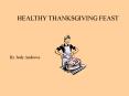 HEALTHY THANKSGIVING FEAST
