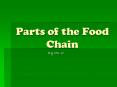 Parts of the Food Chain