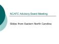 NCAFC Advisory Board Meeting