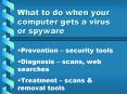 What to do when your computer gets a virus or spyware