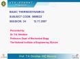 BASIC THERMODYNAMICS