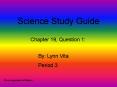 Science Study Guide