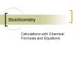 Stoichiometry