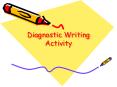 Diagnostic Writing Activity