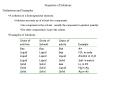 Properties of Solutions