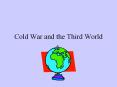 Cold War and the Third World