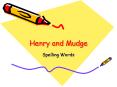 Henry and Mudge