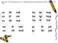 Open Court: How the Alphabet Works: Oral Blending Final Consonant Replacement Short vowel o 4'15 T25