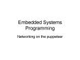 Embedded Systems Programming