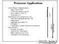 Processor Applications