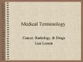 Medical Terminology