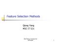 Feature Selection Methods
