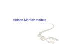 Hidden Markov Models
