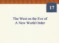The West on the Eve of A New World Order