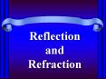 Reflection and Refraction
