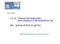 Lec' 34 Chemical Thermodynamics