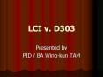 LCI v' D303