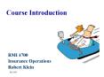 Course Introduction