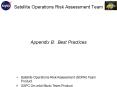 Satellite Operations Risk Assessment Team
