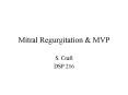 Mitral Regurgitation
