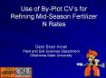 Use of ByPlot CVs for Refining MidSeason Fertilizer N Rates